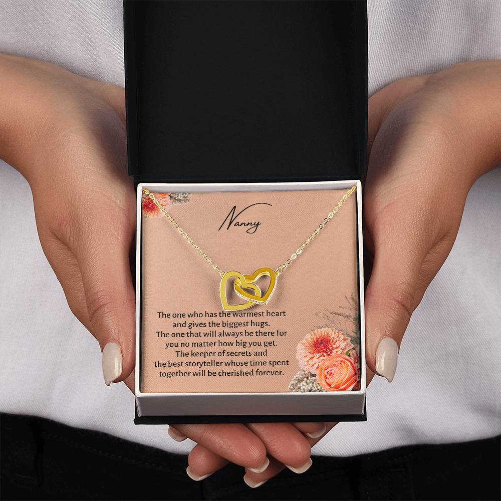 Nanny | The One Who Has The Warmest Heart | Professional Necklace Gift