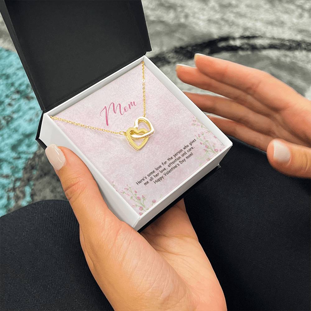 Mom | Happy Valentine's Day | Pendant Necklace
