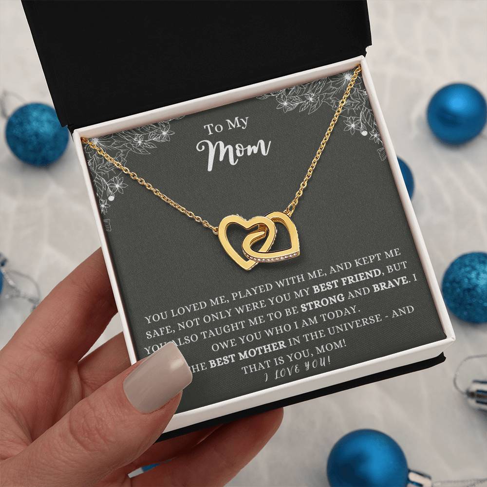 To My Mom | Heart Pendant Necklace