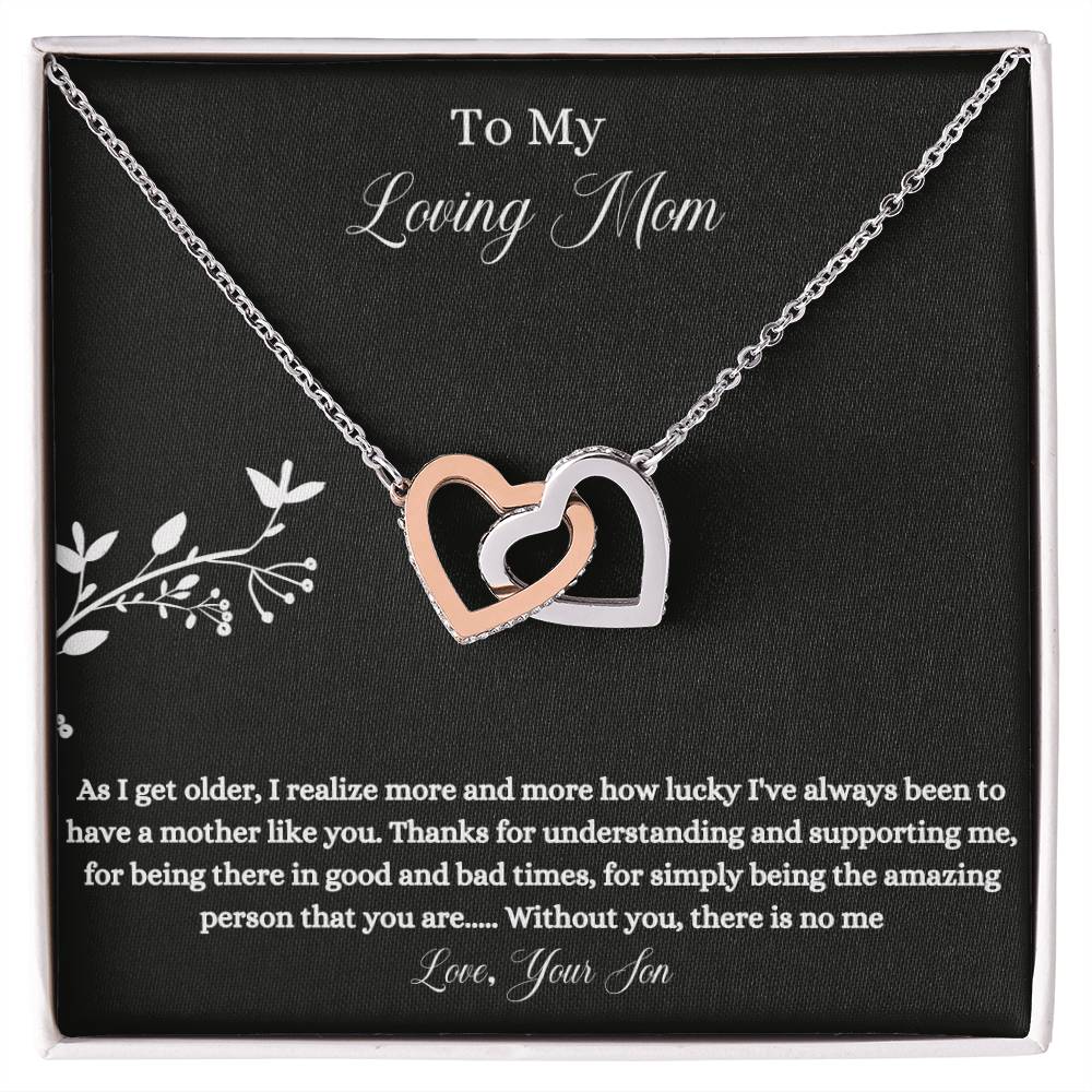 To My Loving Mom | Thanks For Your Understanding | Pendant Necklace