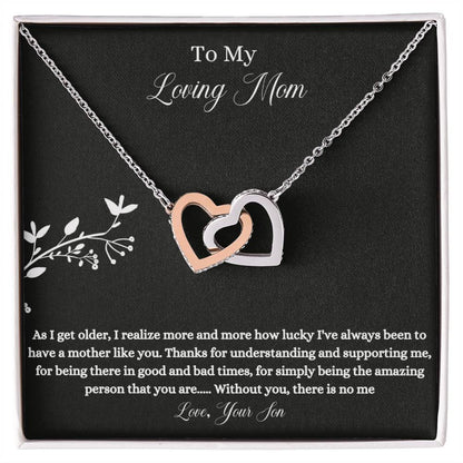 To My Loving Mom | Thanks For Your Understanding | Pendant Necklace