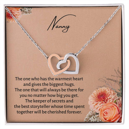 Nanny | The One Who Has The Warmest Heart | Professional Necklace Gift