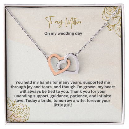 To My Mother On My Wedding Day | Pendant Necklace