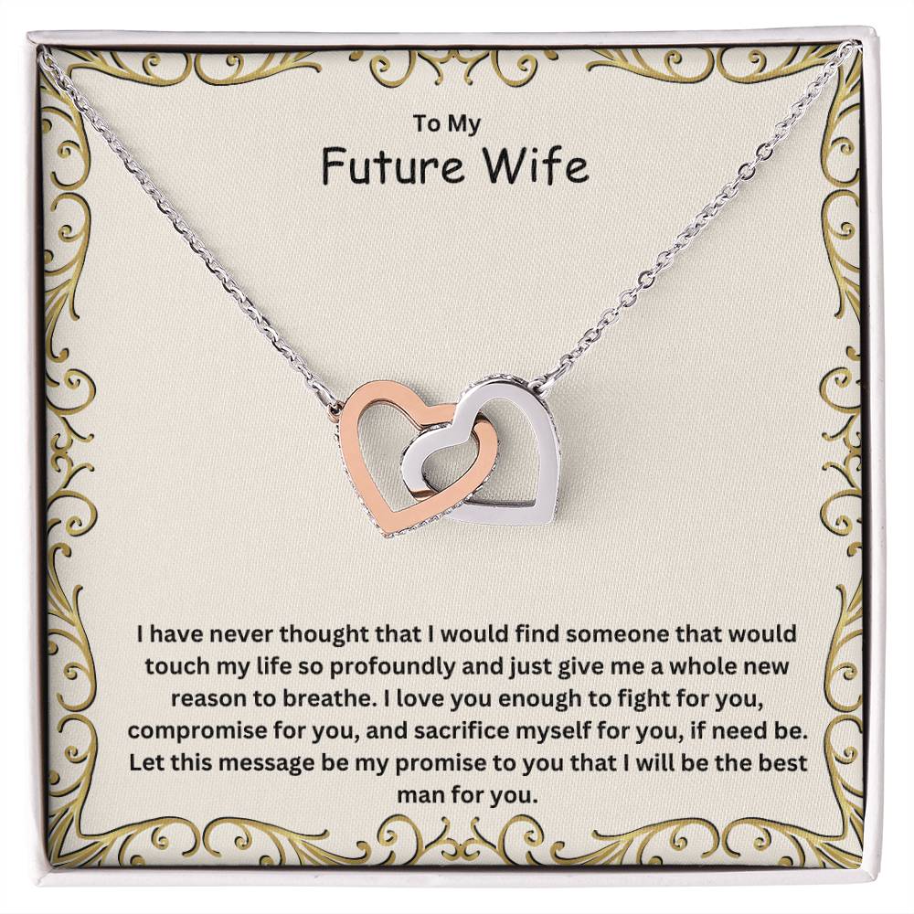 To My Future Wife | I Will Be The Best Man For You | Jewelry Necklace