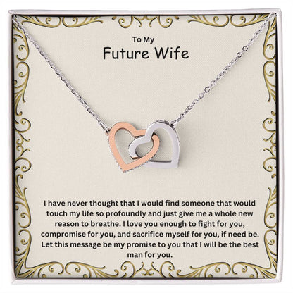 To My Future Wife | I Will Be The Best Man For You | Jewelry Necklace