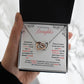 To My Darling Daughter| I Can't Imagine My Life Without You | Pendant Necklace