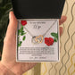 To My Adorable Wife | My Soul And Your Soul Are Forever Tangled | Love Pendant Necklace