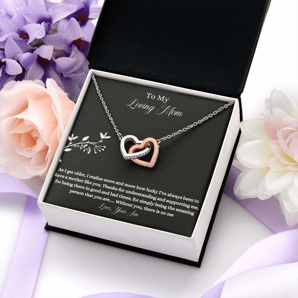 To My Loving Mom | Thanks For Your Understanding | Pendant Necklace