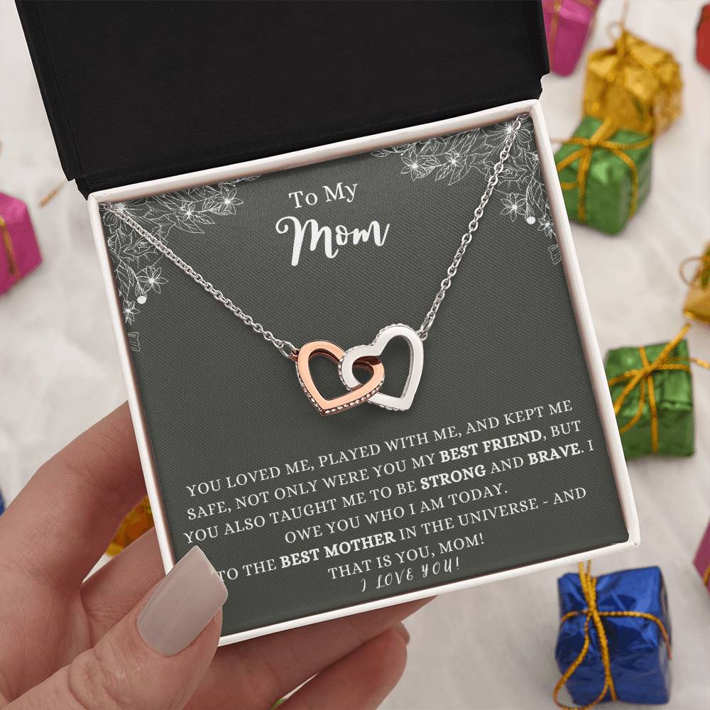 To My Mom | Heart Pendant Necklace