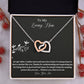 To My Loving Mom | Thanks For Your Understanding | Pendant Necklace