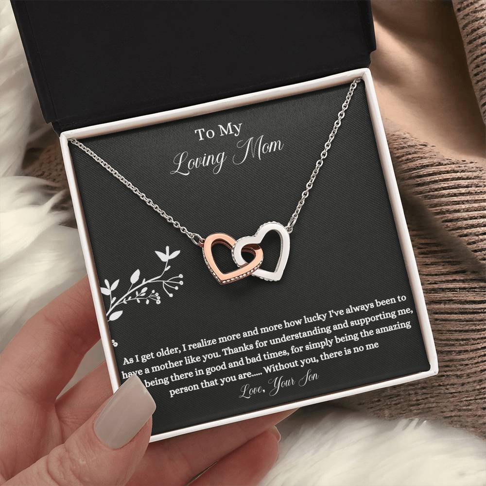 To My Loving Mom | Thanks For Your Understanding | Pendant Necklace