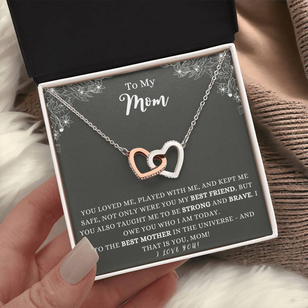 To My Mom | Heart Pendant Necklace