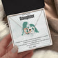 To My Amazing Daughter | I Will Always Carry You In My Heart | Pendant Necklace