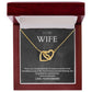 To My Wife | Your Love Is My Greatest Blessing | Love Pendant Necklace