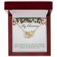 My Fiancee | Merry Christmas | Love Pendant Necklace
