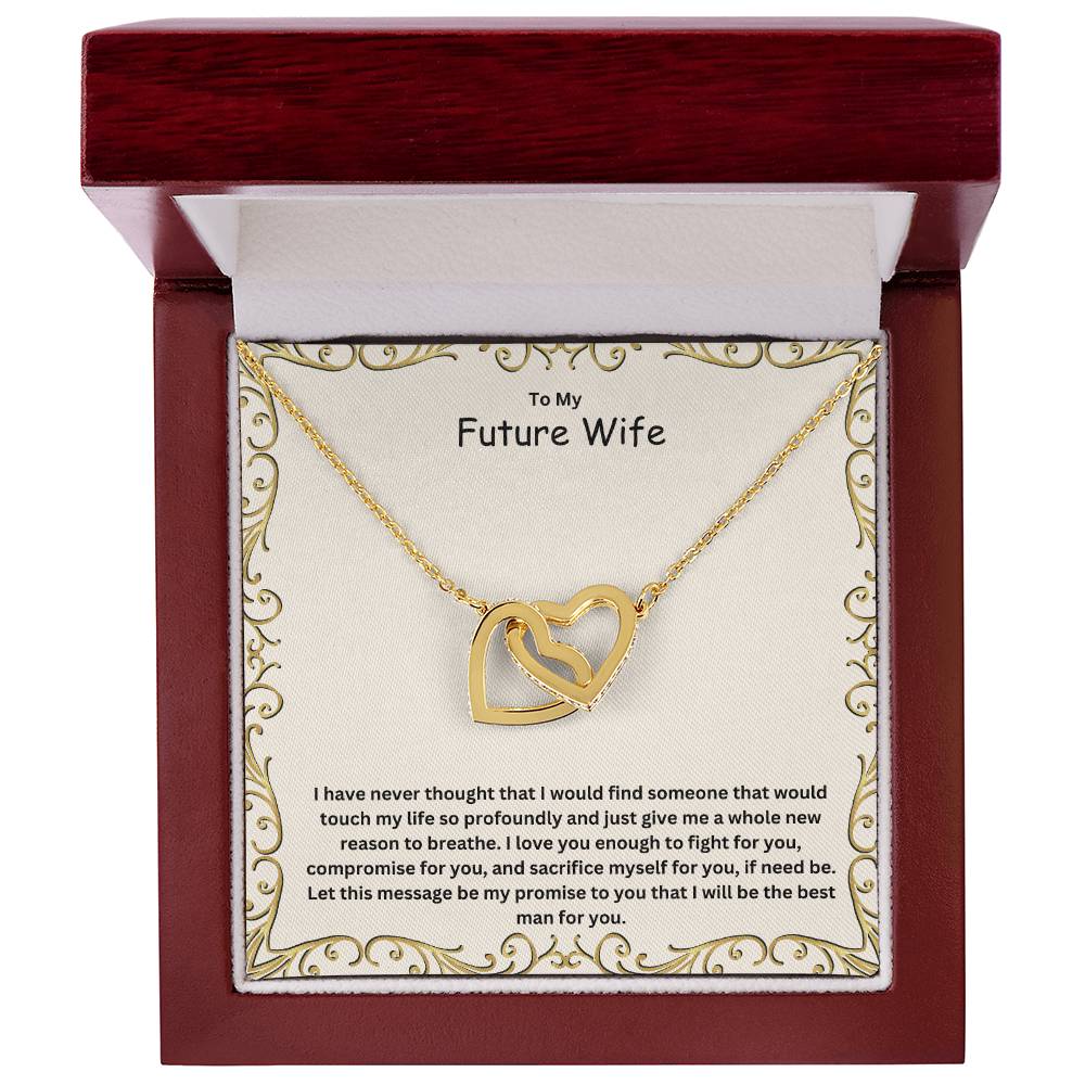 To My Future Wife | I Will Be The Best Man For You | Jewelry Necklace