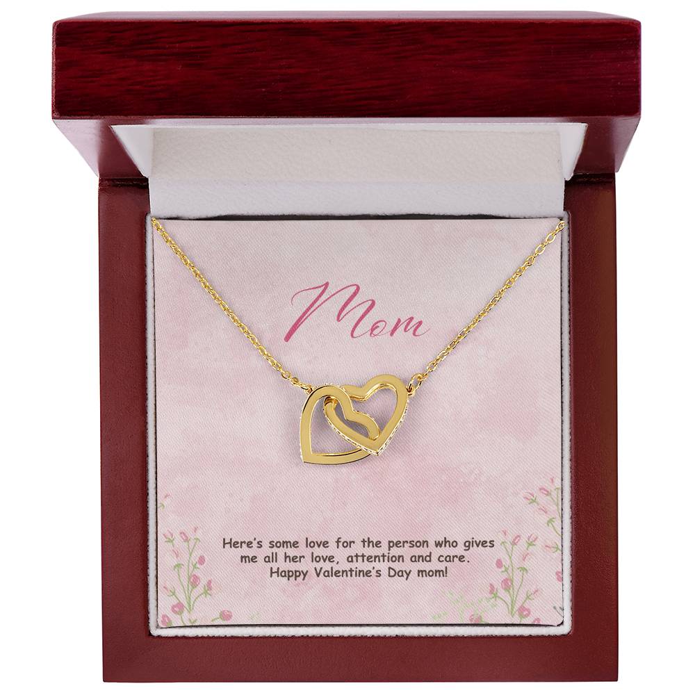 Mom | Happy Valentine's Day | Pendant Necklace