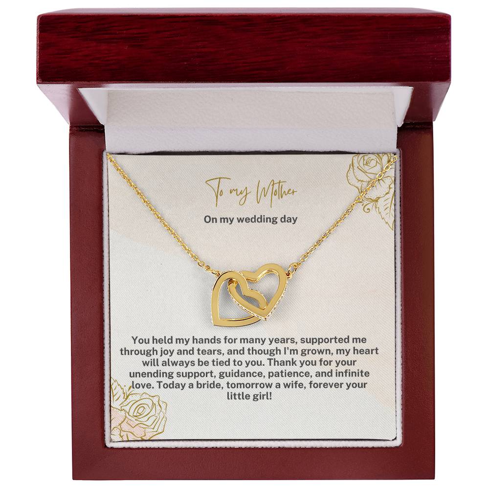 To My Mother On My Wedding Day | Pendant Necklace