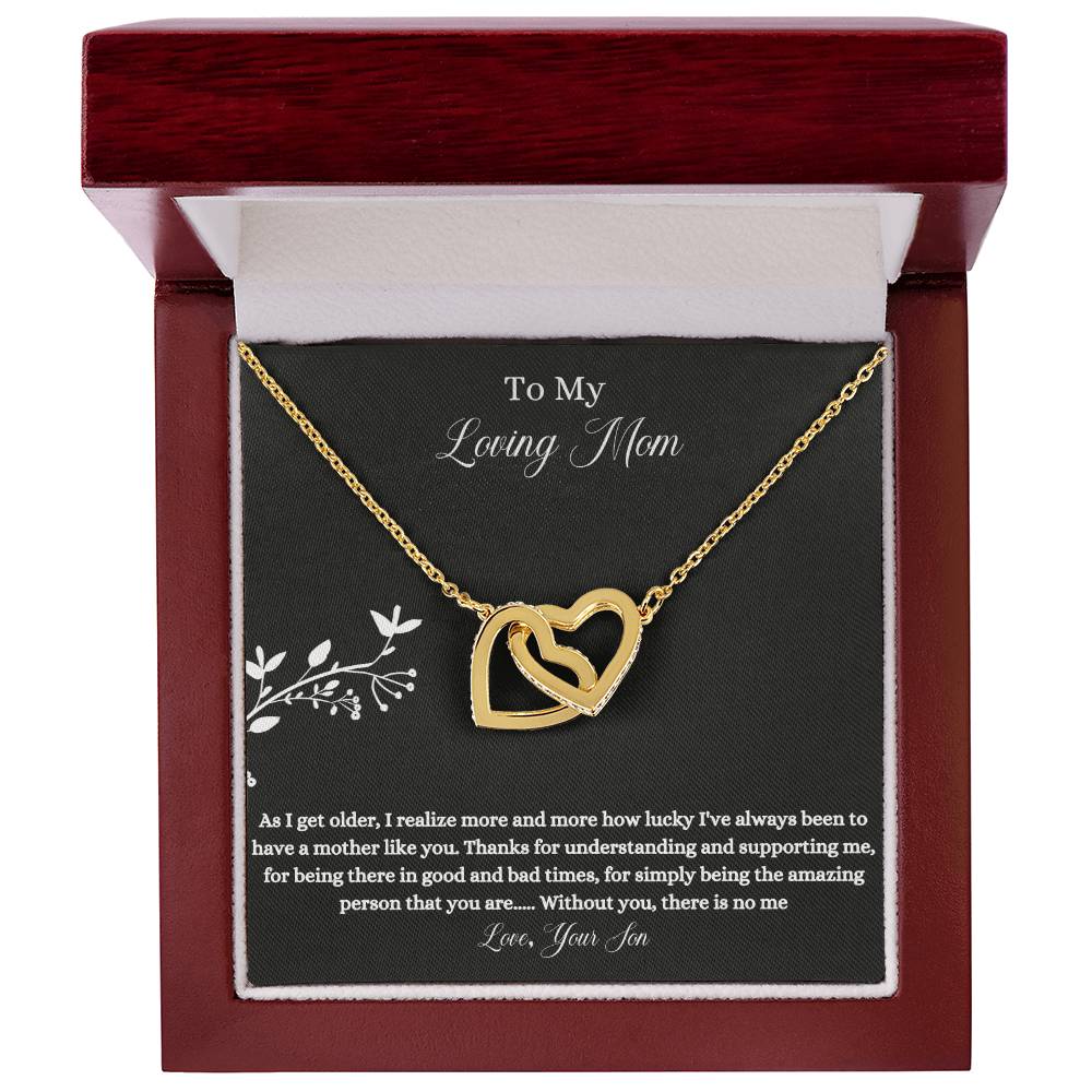 To My Loving Mom | Thanks For Your Understanding | Pendant Necklace