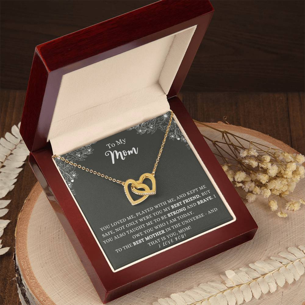 To My Mom | Heart Pendant Necklace