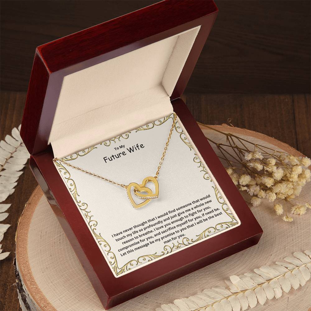 To My Future Wife | I Will Be The Best Man For You | Jewelry Necklace