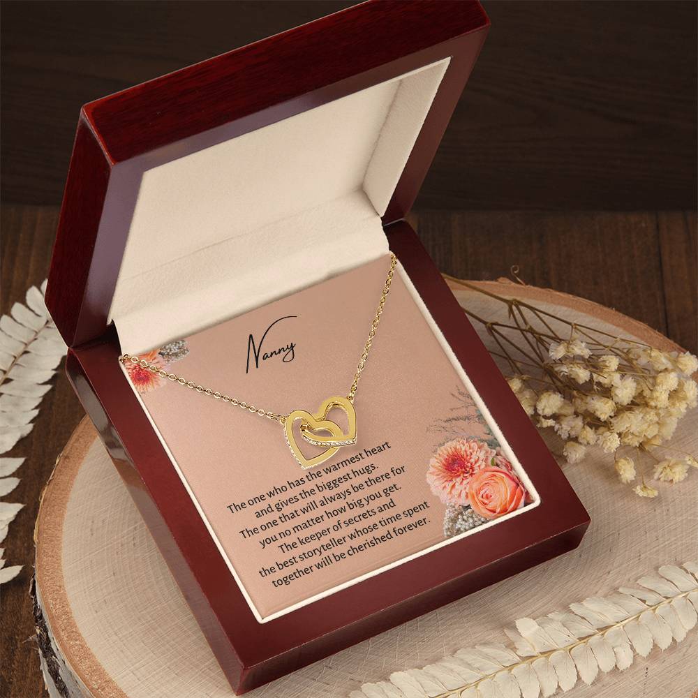 Nanny | The One Who Has The Warmest Heart | Professional Necklace Gift