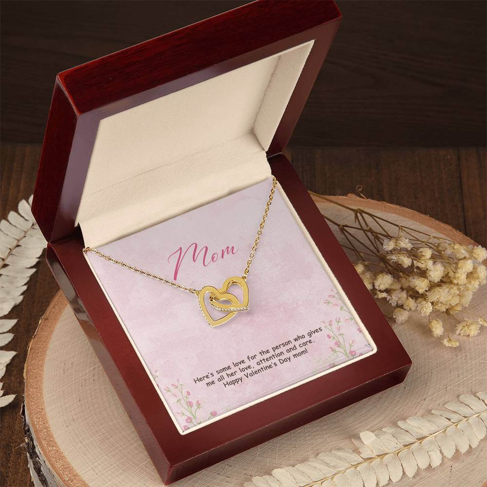 Mom | Happy Valentine's Day | Pendant Necklace