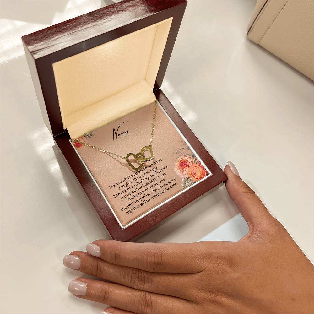 Nanny | The One Who Has The Warmest Heart | Professional Necklace Gift