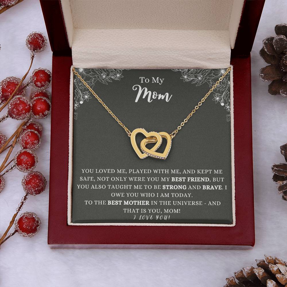 To My Mom | Heart Pendant Necklace