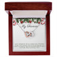 My Fiancee | Merry Christmas | Love Pendant Necklace