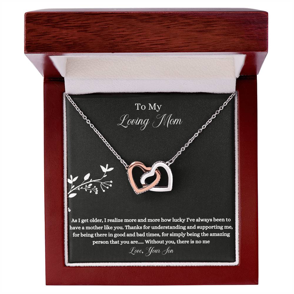 To My Loving Mom | Thanks For Your Understanding | Pendant Necklace