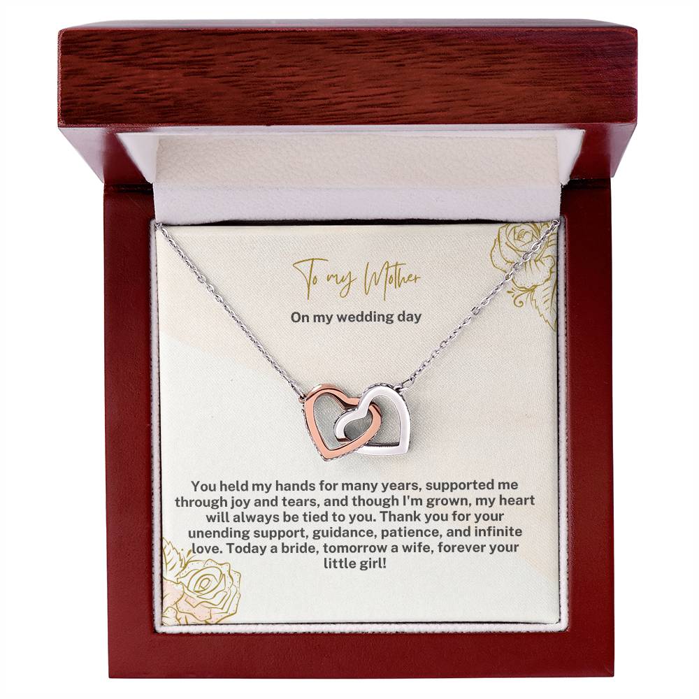 To My Mother On My Wedding Day | Pendant Necklace