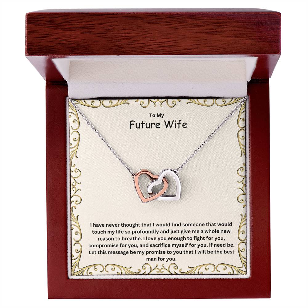 To My Future Wife | I Will Be The Best Man For You | Jewelry Necklace