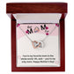 Best Mom Ever | Happy Mother's Day | Heart Pendant Necklace