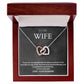 To My Wife | Your Love Is My Greatest Blessing | Love Pendant Necklace