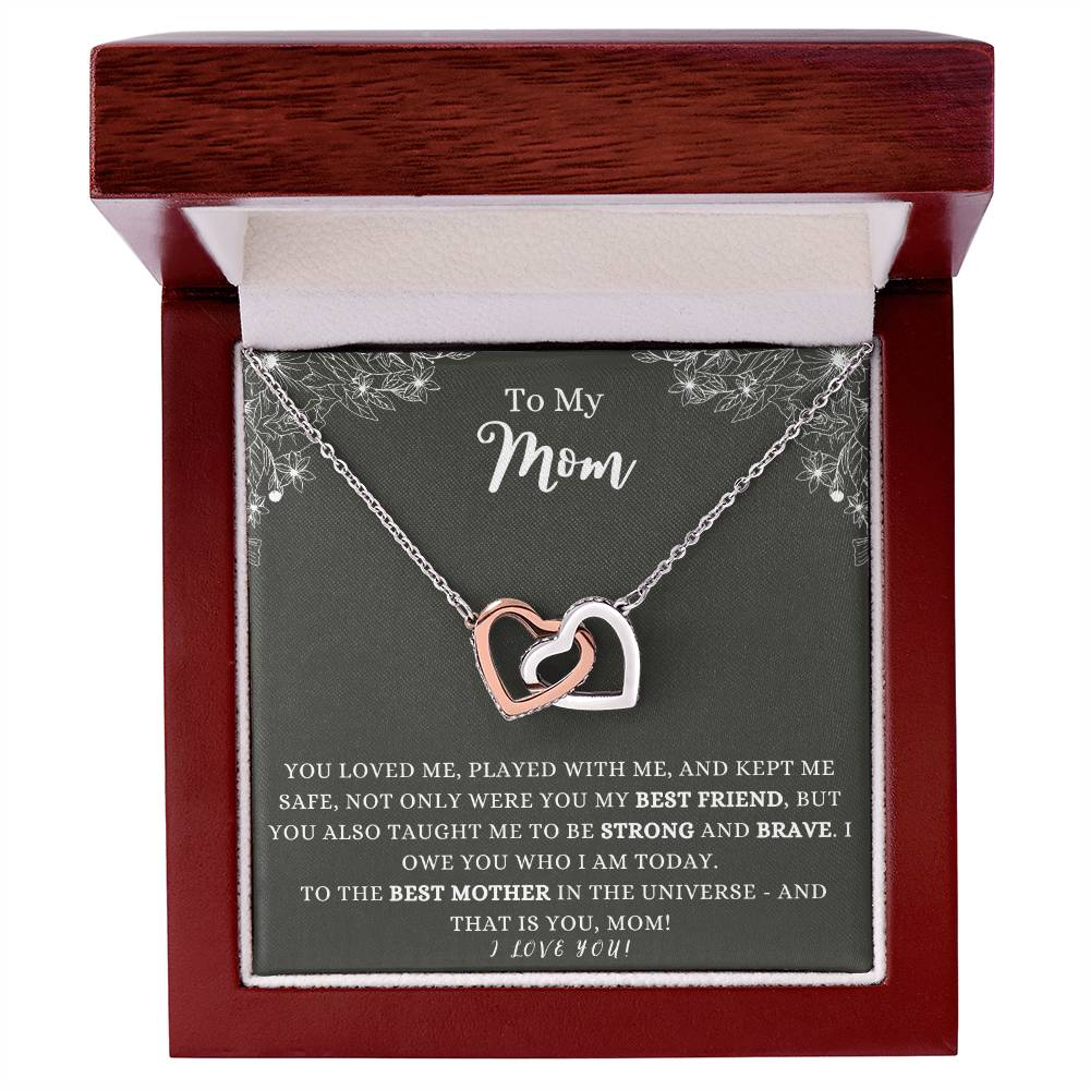 To My Mom | Heart Pendant Necklace