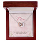 Mom | Happy Valentine's Day | Pendant Necklace