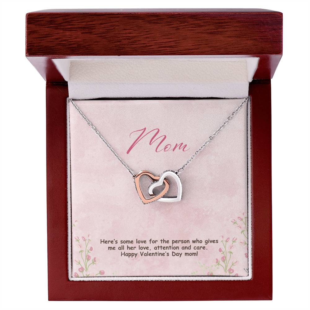 Mom | Happy Valentine's Day | Pendant Necklace