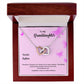 To My Granddaughter | If Anyone Is In Christ | Baptism Faith Necklace