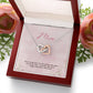 Mom | Happy Valentine's Day | Pendant Necklace
