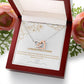 Congratulations | Motherhood Is The Most Beautiful Thing In The World | Pregnancy Necklace Gift