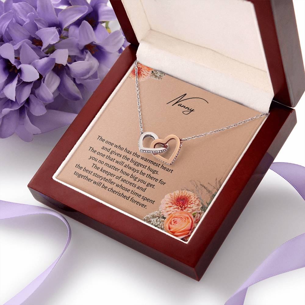 Nanny | The One Who Has The Warmest Heart | Professional Necklace Gift