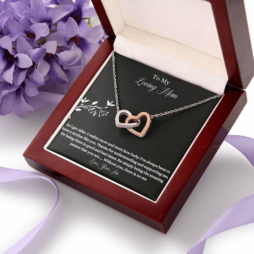 To My Loving Mom | Thanks For Your Understanding | Pendant Necklace