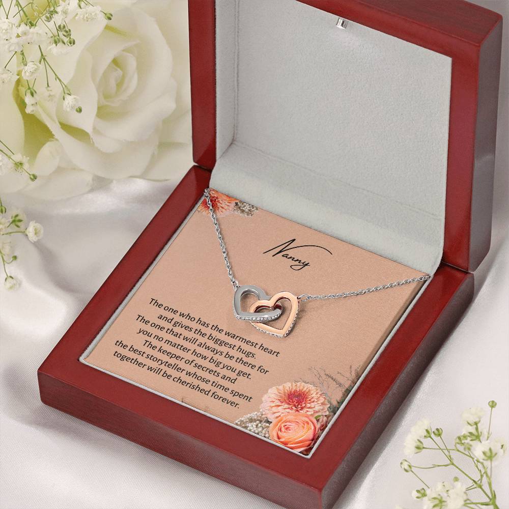Nanny | The One Who Has The Warmest Heart | Professional Necklace Gift