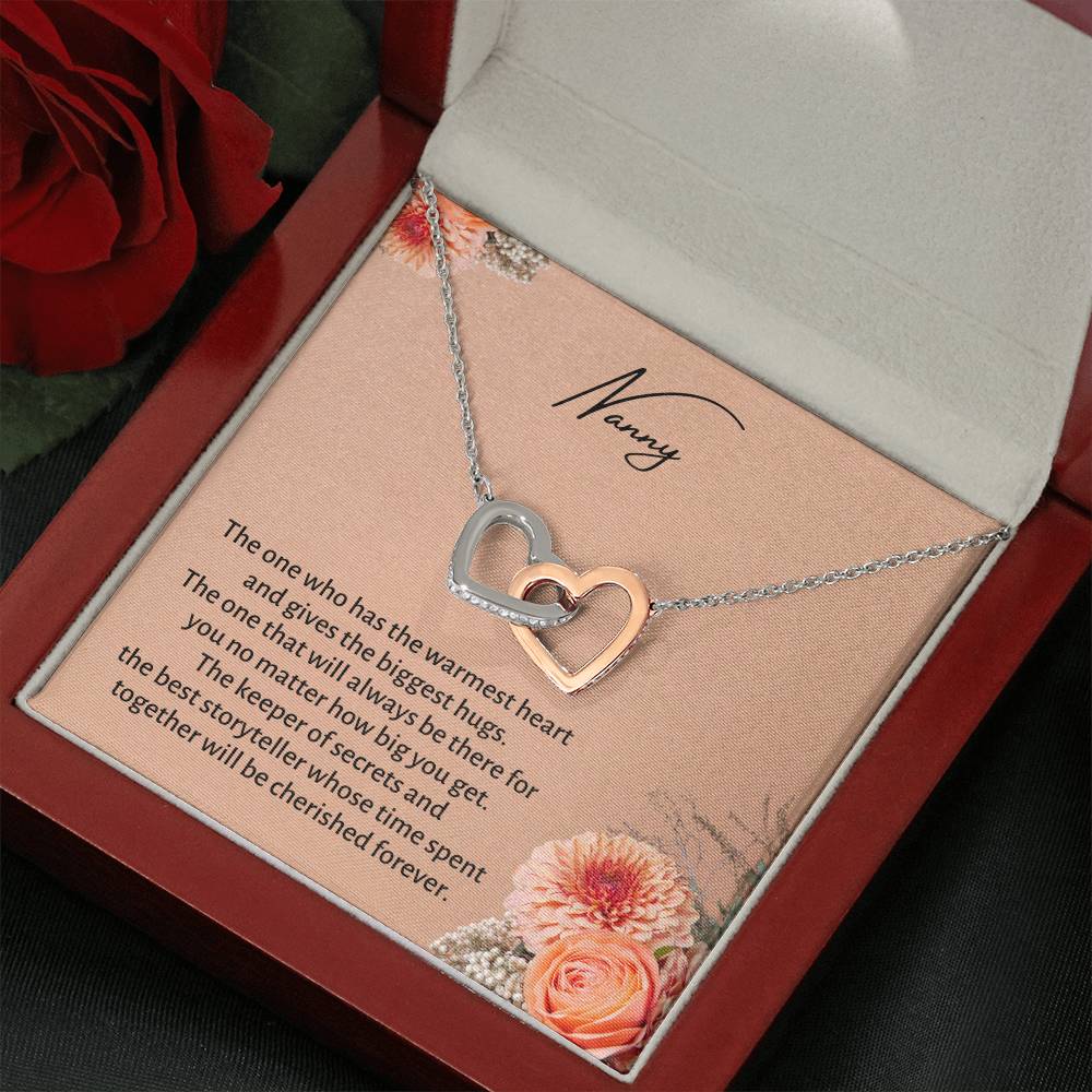 Nanny | The One Who Has The Warmest Heart | Professional Necklace Gift