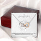To My Beautiful Aunt | You Do More For Me Than A Friend | Love Pendant Necklace