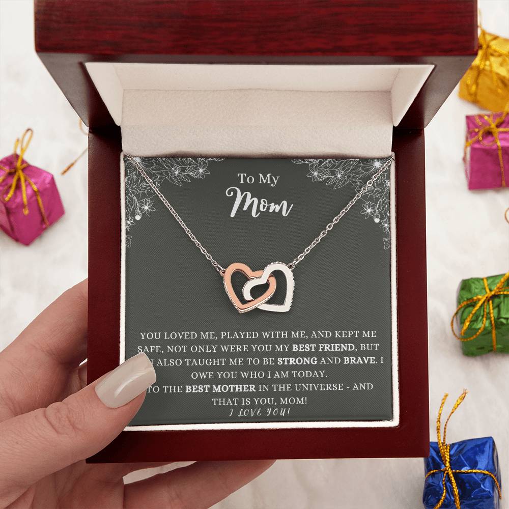 To My Mom | Heart Pendant Necklace