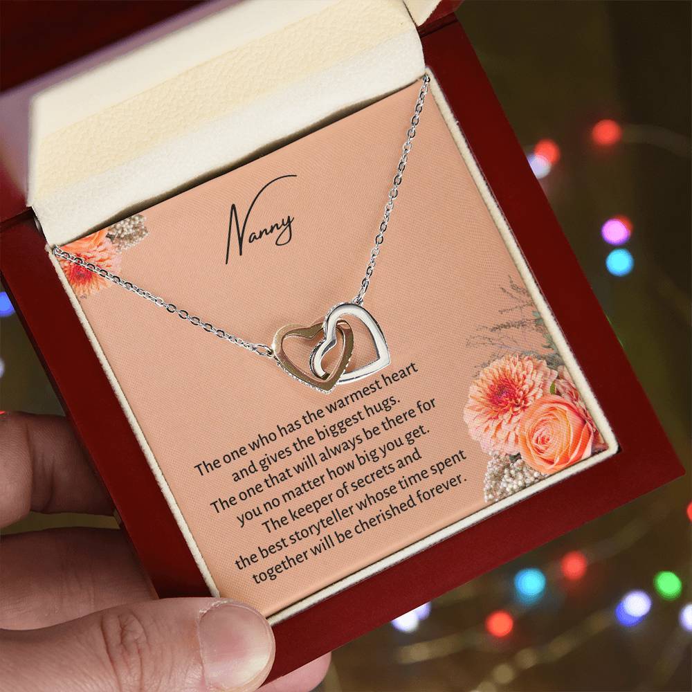 Nanny | The One Who Has The Warmest Heart | Professional Necklace Gift