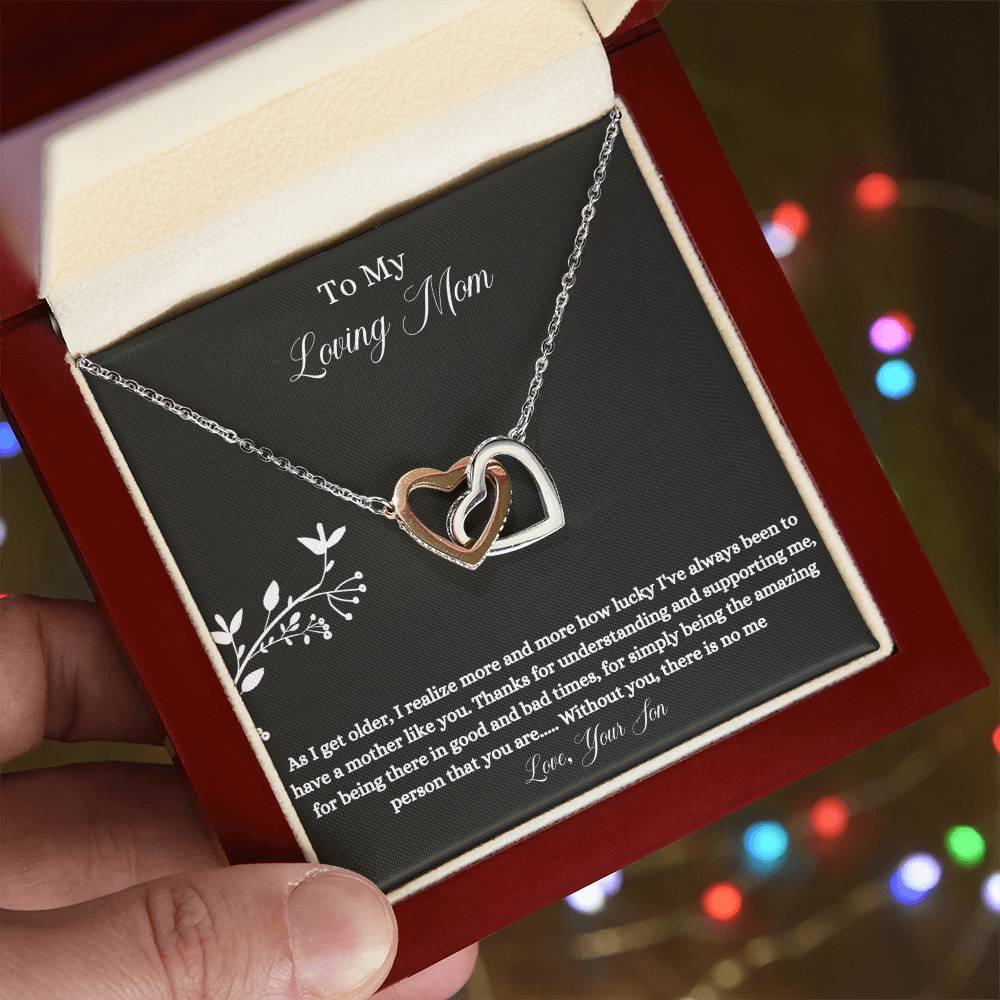 To My Loving Mom | Thanks For Your Understanding | Pendant Necklace
