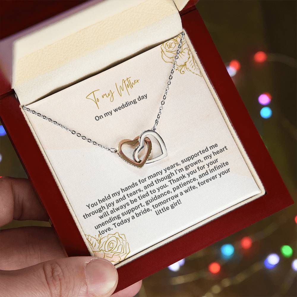 To My Mother On My Wedding Day | Pendant Necklace